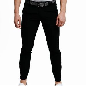 Primos Mens golf joggers, black